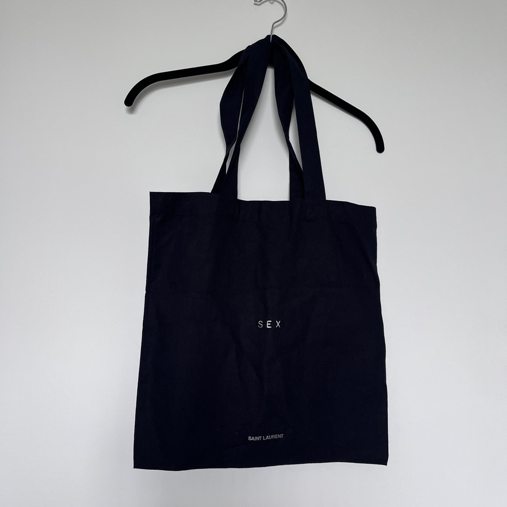 Saint Laurent Madonna Sex Tote Bag